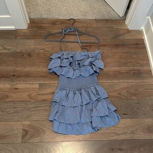 Ruffled mini dress from Vestique! Size small